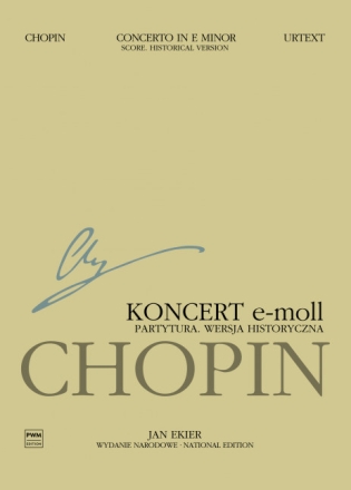 National Edition vol.18 A 15b Concerto in e minor op.11 for piano and orchestra score (historical version)