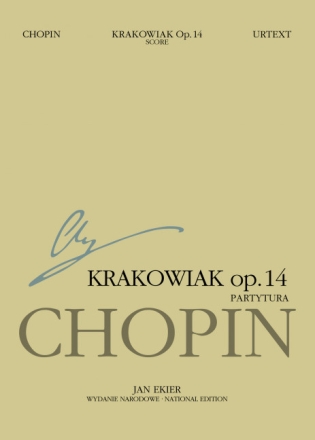 National Edition vol.20 A 15d Krakowiak op.14 for piano and orchestra score