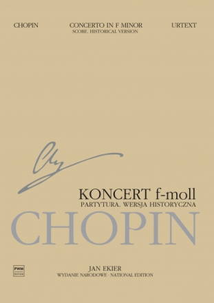 National Edition vol.21 A 15e Concerto in f minor for piano and orchestra score (historical version)