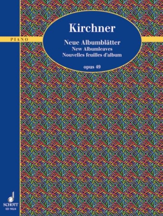 Neue Albumbl�tter op. 49 f�r Klavier