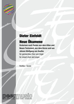 Neue �kumene f�r gem Chor und Orgel Partitur