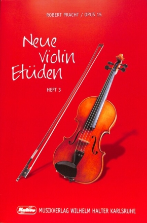 Neue Violin-Et�den op.15 Band 3  