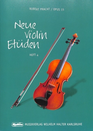 Neue Violin-Et�den op.15 Band 4  