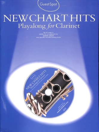 New Chart Hits (+CD): for clarinet Guest Spot Playalong