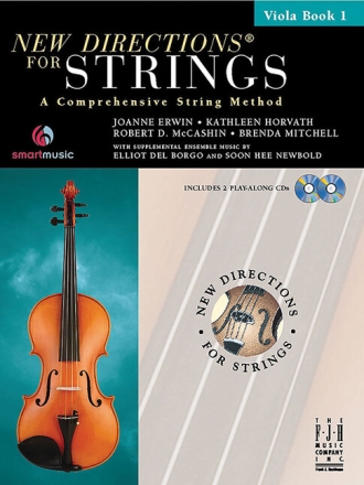New Directions for Strings vol.1 (+2 CD's) for string orchestra Viola