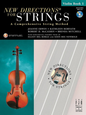 New Directions for Strings vol.1 (+2CD's) for string orchestra violin