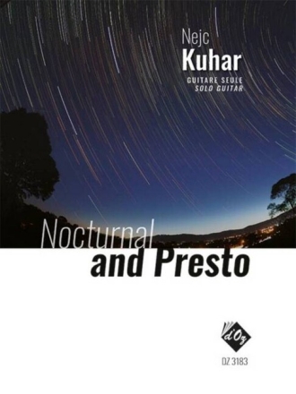 Nocturnal and Presto for solo guitar