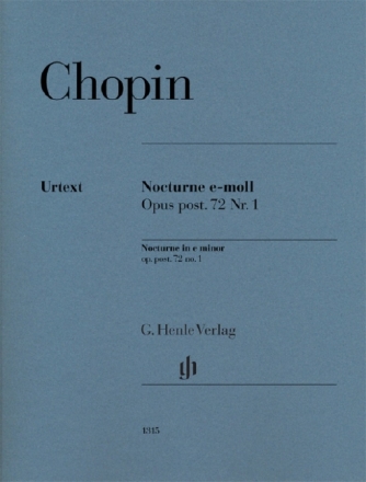 Nocturne e-Moll op.posth.72,1 f�r Klavier
