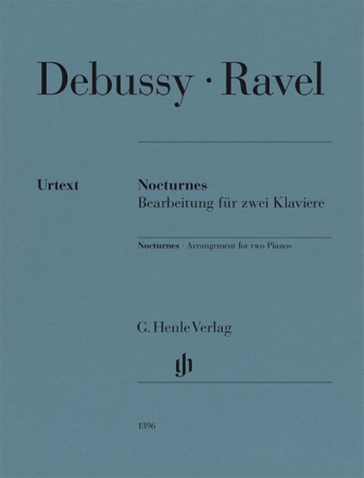 Nocturnes f�r 2 Klaviere zu vier H�nden Klavierauszug