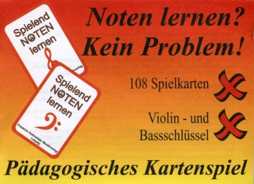Noten lernen kein Problem P�dagogisches Kartenspiel