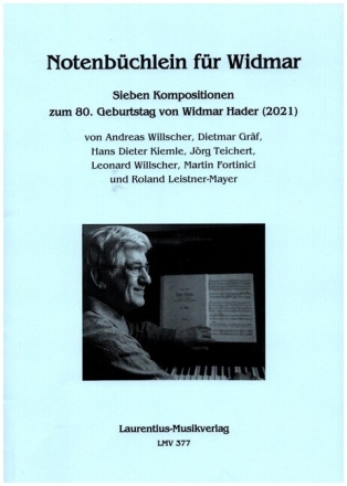 Notenb�chlein f�r Widmar f�r Klavier (Streichquartett)