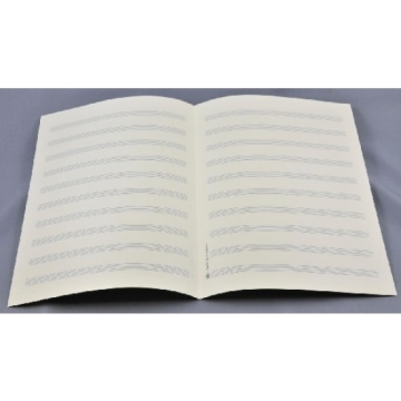 Notenpapier DIN A4 hoch 10 Systeme 21x29,7 cm (5 B�gen)
