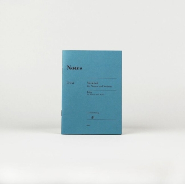 Notes - Merkheft f�r Noten und Notizen Din A 6, 8 Systeme