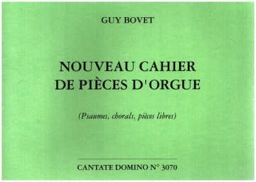 Nouveau Cahier de Pi�ces d'Orgue pour orgue