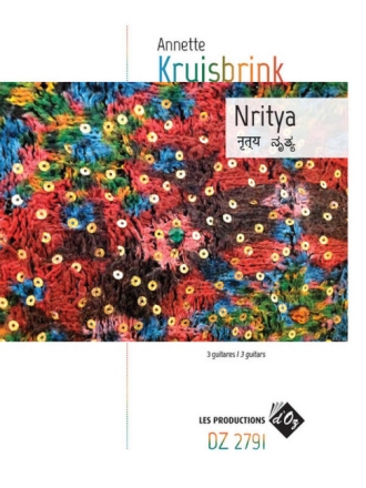 Nritya pour 3 guitares partition et parties