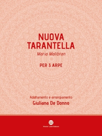 Nuova Tarantella (+QR-Code) per 3 arpe partitura e parti