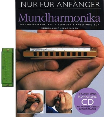 Nur f�r Anf�nger - Mundharmonika Set (Buch (+CD) +Instrument)