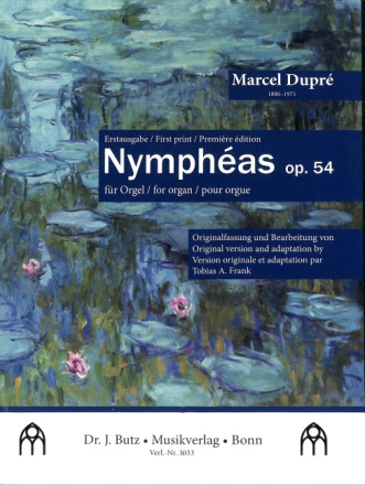 Nymph�as op.54 f�r Orgel solo