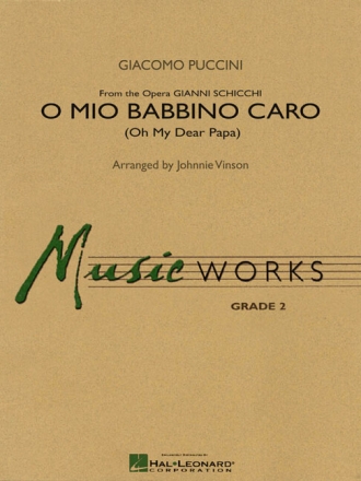 O mio Babbino caro for concert band score and parts