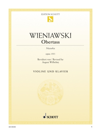 Obertass op. 19/1 f�r Violine und Klavier