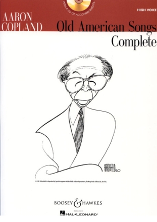 Old American Songs complete (+CD) for high voice and piano