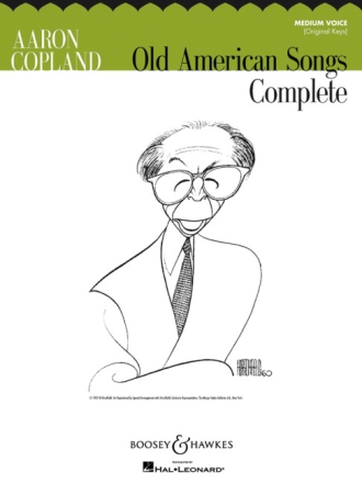 Old American Songs complete for medium voice and piano