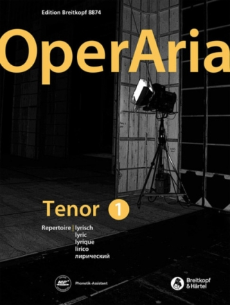 OperAria Tenor Band 1 (lyrisch) (+MP3 Audio) f�r Tenor und Klavier Texte in dt/en