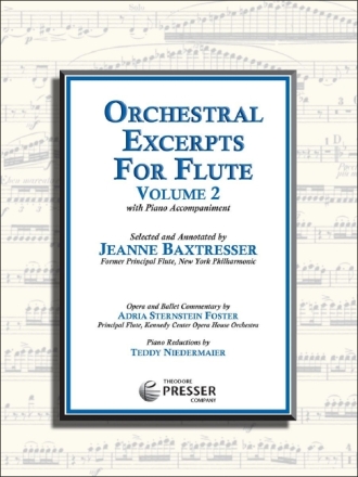 Orchestral Excerpts vo.2 for flute and piano