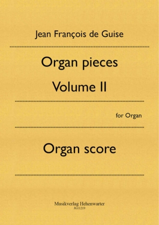 Organ pieces vol.2 op.12 no.19-29 for organ