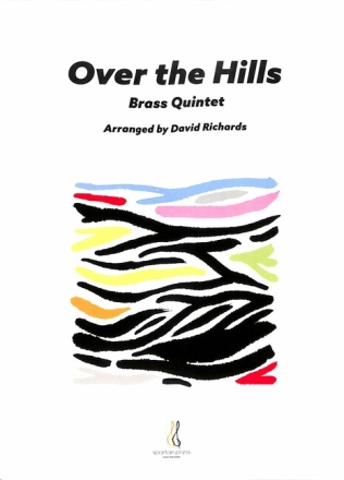Over the Hills for 5 brass instruments score and parts