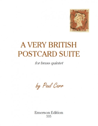 P. Carr, Very British Postcard,A vocal and piano buch
