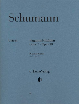 Paganini-Et�den op.3 und op.10 f�r Klavier