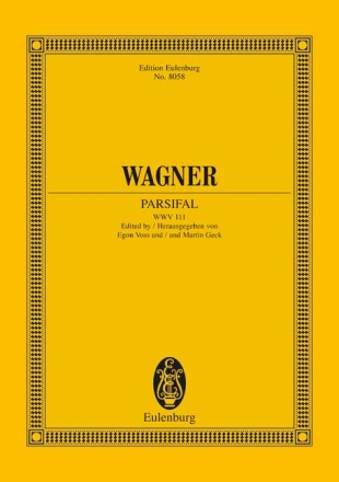 Parsifal f�r Soli, Chor und Orchester Studienpartitur