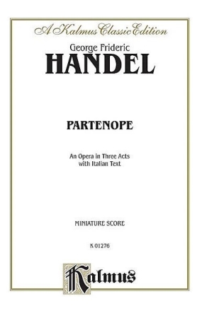 Partenope  study score (it),  archive copy