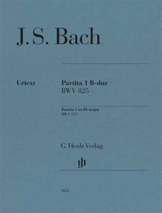 Partita B-dur Nr.1 BWV 825 f�r Klavier