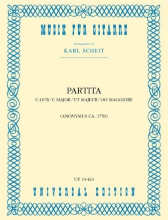 Partita C-Dur f�r Gitarre