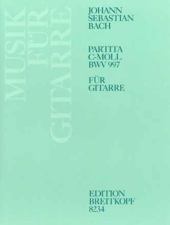 Partita c-Moll BWV997 f�r Gitarre