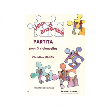 Partita pour 3 violoncelles partition et parties