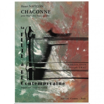 PASCAL Claude Plages (5 pi�ces) fl�te � bec soprano ou t�nor et piano Partition
