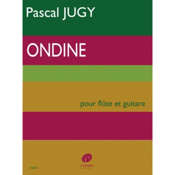 Pascal Jugy, Ondine fl�te et guitare partition