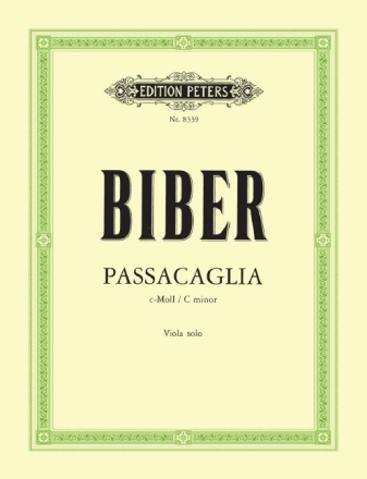 Passacaglia c-Moll f�r Viola solo