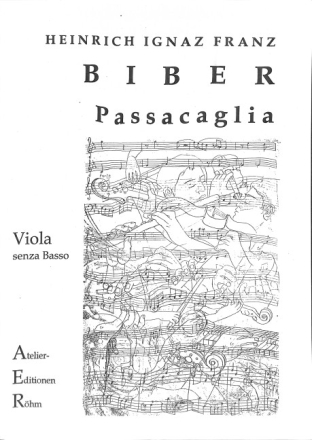 Passacaglia g-Moll f�r Viola ohne Ba� Faksimile und �bertragung