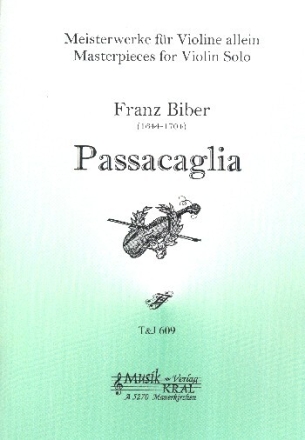 Passacaglia g-moll f�r Violine solo