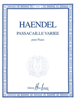 Passacaille vari�e pour piano