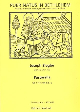 Pastorella f�r 2 Violinen und Bc