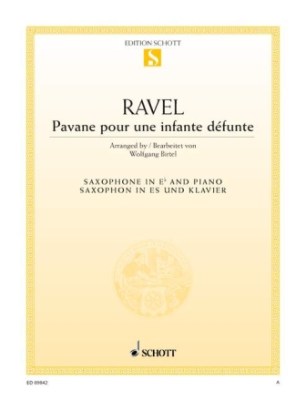 Pavane pour une infante d�funte f�r Altsaxophon und Klavier