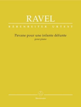 Pavane pour une infante d�funte f�r Klavier