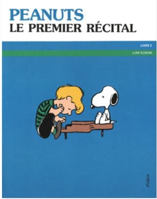 Peanuts -  le premier r�cital livre 2 pour piano