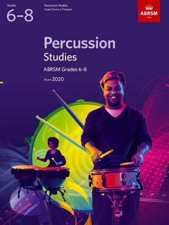 Percussion Studies ABRSM Grades 6-8 (from 2020) for snare drum and timpani