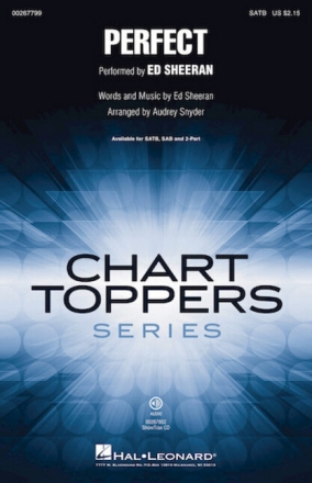 Perfect for mixed chorus and piano score